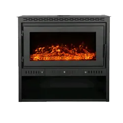 European Style Freestanding Indoor Fireplace