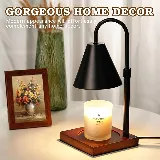 Modern Candle warmer、Lamp with Timer, Electric Candle Lamp Warmer for Jar Candles, Birthday Gifts fo