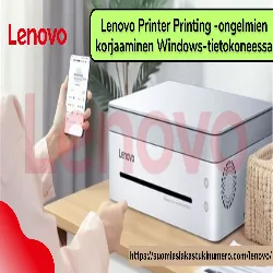 Lenovo Printer Printing-ongelmien korjaaminen Windows-tietokoneessa