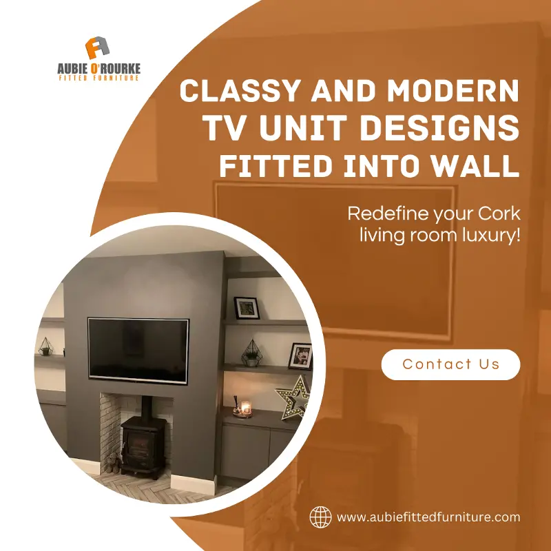 Redefine Living Room Decor with Modern TV Wall Designs in Cork Redefine Living Room Decor with Modern TV Wall Designs in Cork