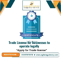 Trade License for businesses to operate legally