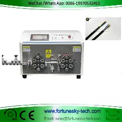 Automatic Control Cable Cutting Jacket and Insulation Stripping Machine