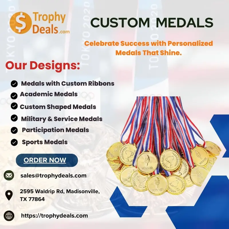 Order Personalized Medals for Every Achievement – Celebrate with Trophy Deals Order Personalized Medals for Every Achievement – Celebrate with Trophy Deals