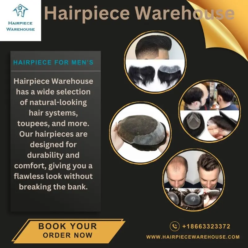 Top-Quality Hairpieces for Men at Hairpiece Warehouse Top-Quality Hairpieces for Men at Hairpiece Warehouse
