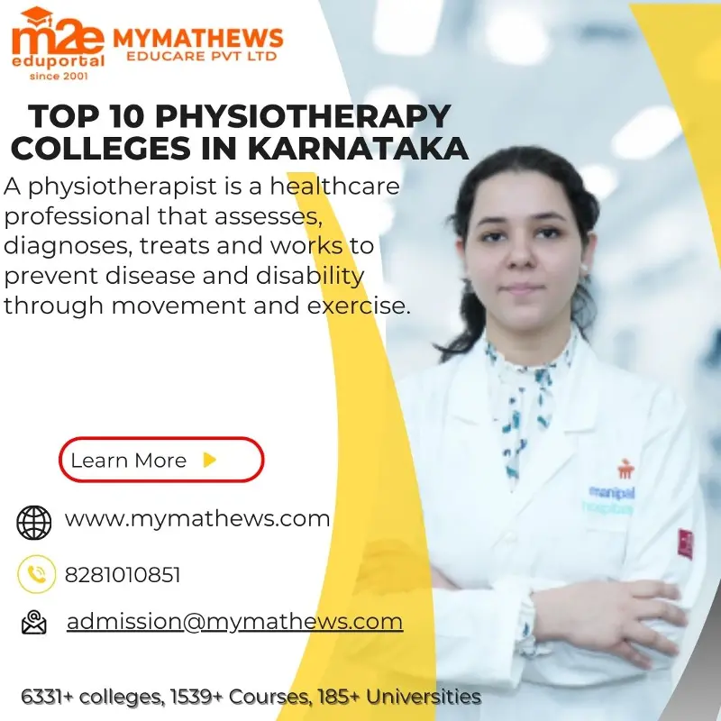 Top 10 Physiotherapy Colleges in Karnataka Top 10 Physiotherapy Colleges in Karnataka