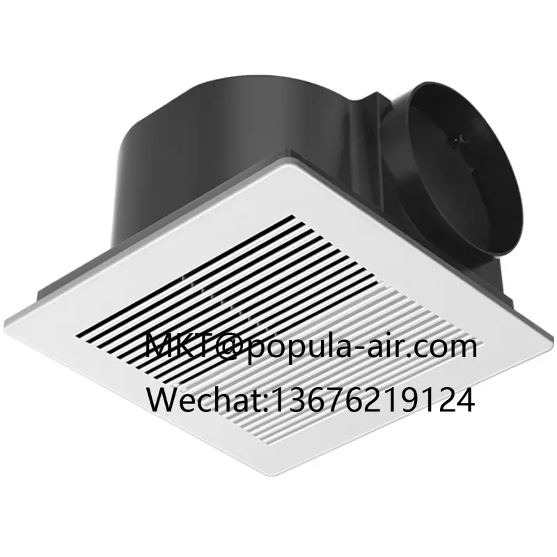 BPT10-21S-20W with volume 150 CMH pressure 100 Pa POPULA ceiling duct ventilation fan BPT10-21S-20W with volume 150 CMH pressure 100 Pa POPULA ceiling duct ventilation fan