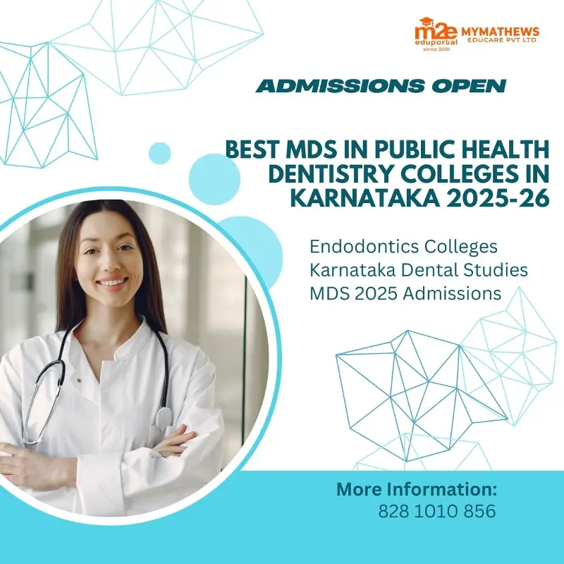 Best MDS in Public Health Dentistry Colleges in Karnataka 2025-26 Best MDS in Public Health Dentistry Colleges in Karnataka 2025-26