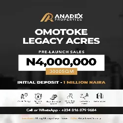 Omotoke Legacy Acre – Premium Land Along Moniya-Iseyin Road, Ibadan!