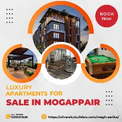 Experience the Best: 2, 3 & 4 BHK Apartments in Mogappair Await You