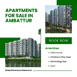 Top 5 Reasons to Invest in 2 & 3 BHK Apartments in Ambattur